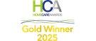 HCA Gold Winner 2025 logo