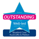 Outstanding in Well-Led CQC Inspection Logo