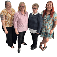 Kellie Woodcraft and team