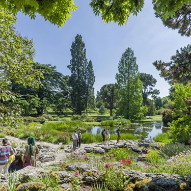 Local Park, University Botanic Garden in Cambridge