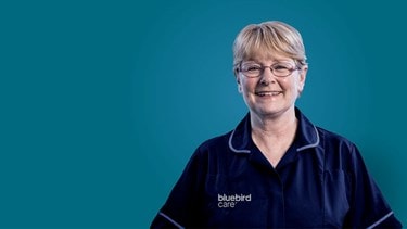 female Care Expert in uniform