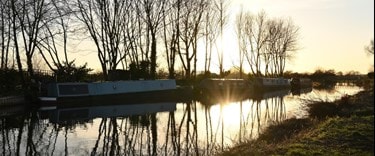 Canal River located in Stafford, Staffordshire