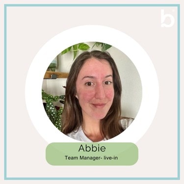 Abbie Poultney Team Manager Live-in