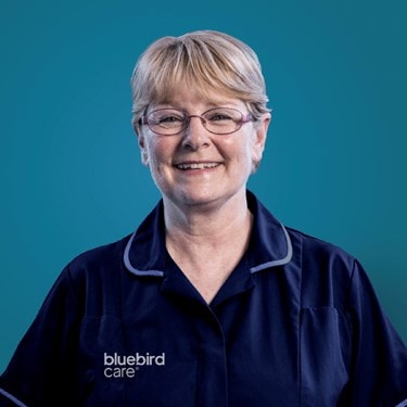female Care Expert in uniform