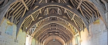 Medieval Barn in Winterbourne Uk