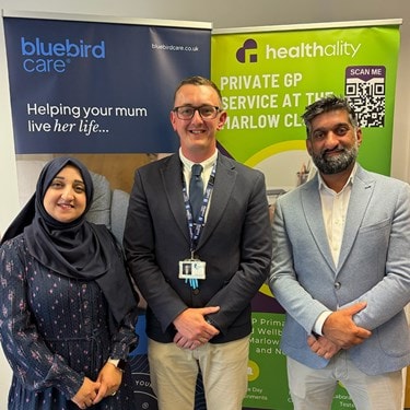 Bluebird Care Burnham, Beaconsfield & Marlow have partnered with Healthality.