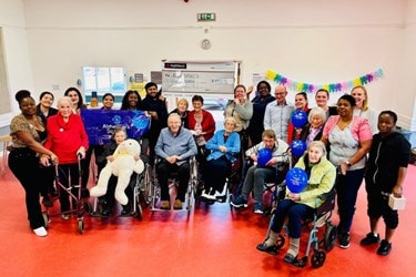 Group photo at the Easter Party
