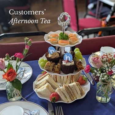 Wiltshire North Sunshine & Scones - Customer Afternoon Tea at Holt Village Hall