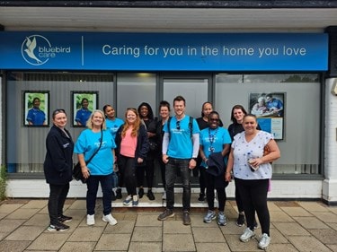 Alzheimers society charity walk