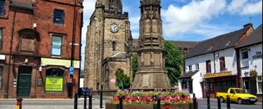War Memorial located in Uttoxeter, Staffordshire