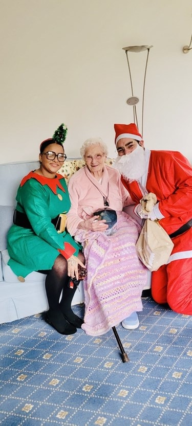Spreading Christmas kindness with client