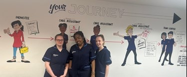 Team at Bluebird care Wandsworth