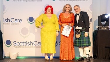 Jane Perry Honoured at Scottish Care Awards 2025