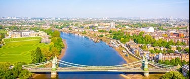 Aerial view of Hammersmith