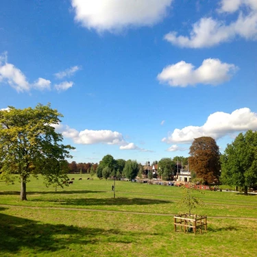 Local Park, Midsummer Common in Cambridge
