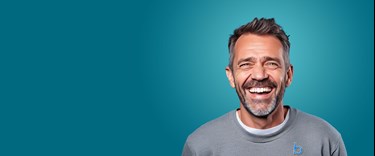 Smiling male headshot
