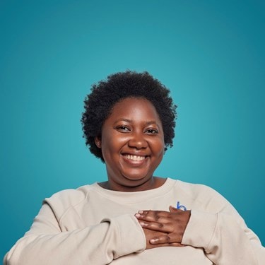 Smiling female headshot