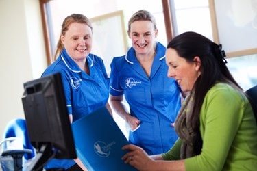carers in office