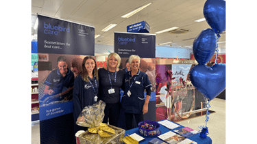 Lynne, Chloe and Nicola at Cardiff Boots