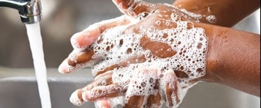 hand washing hero