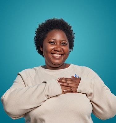Smiling female headshot