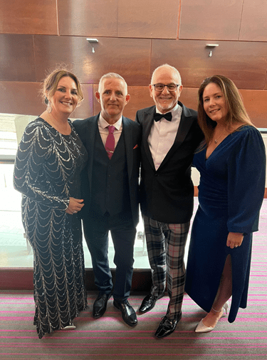 Jane, John, Mark and Geraldine at Scottish Care Conference