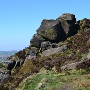 The Roaches, a Mountain peak located in Staffordshire Peak District National Park