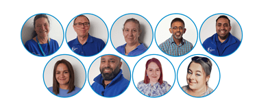The Calderdale team