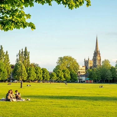 Local Park, Parker's Piece in Cambridge
