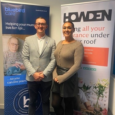 Bluebird Care Andover & Stockbridge working with Howden Insurance