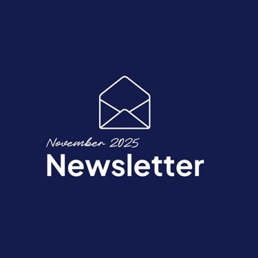 November 2025 newsletter icon promoting dementia awareness in Mansfield
