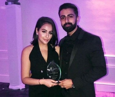 Photo of Amardeep and Sonia Heer, Directors of Bluebird Care Walsall