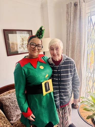Sinead with our client