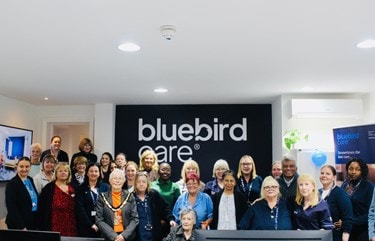 Group photo at office open day