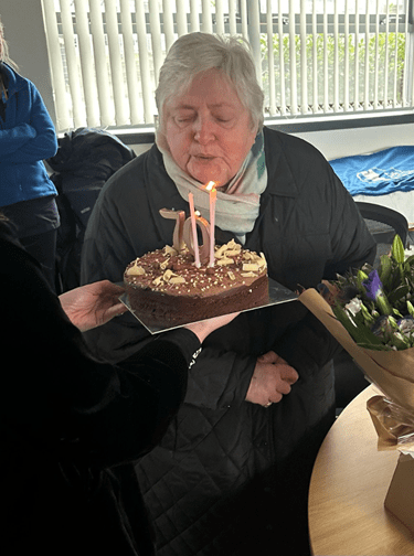 Jenny Johnston 70th