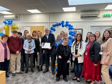 15 years celebrated by Bluebird Care Redbridge Epping and Harlow
