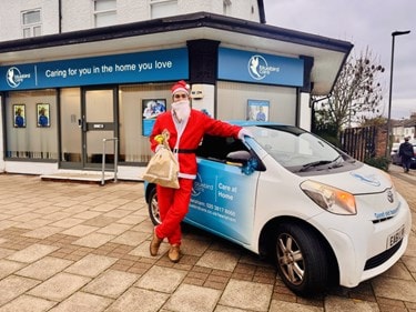 Photo outside the Bluebird Care Bromley