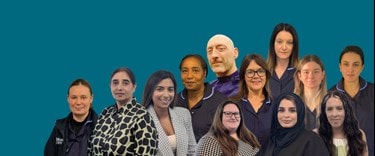 Team at Bluebird care Birmingham & Solihull