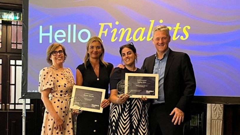 Bluebird Care Elmbridge, Runnymede and Spelthorne Celebrate a Double Win at Regional Awards