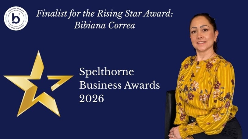 Bluebird Care Spelthorne Business Awards finalist
