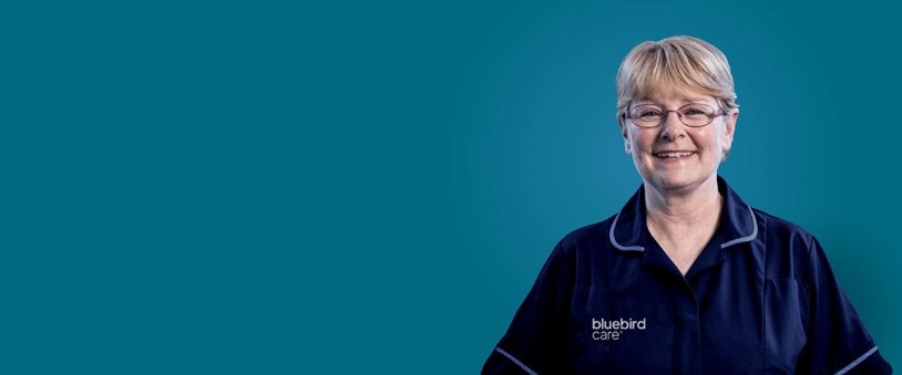 female Care Expert in uniform