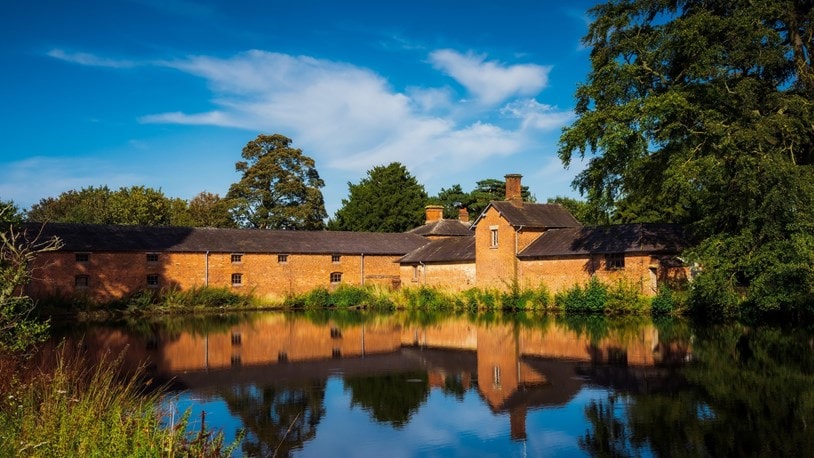 Historic Shugborough Hall near Stafford, Staffordshire