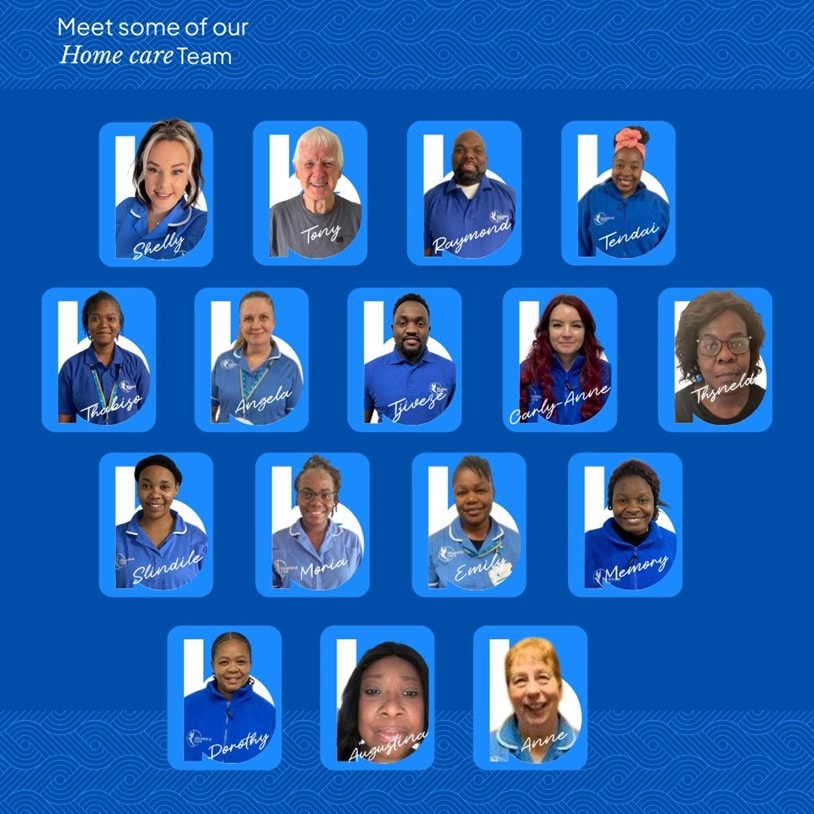 Bluebird Care Wiltshire South care team