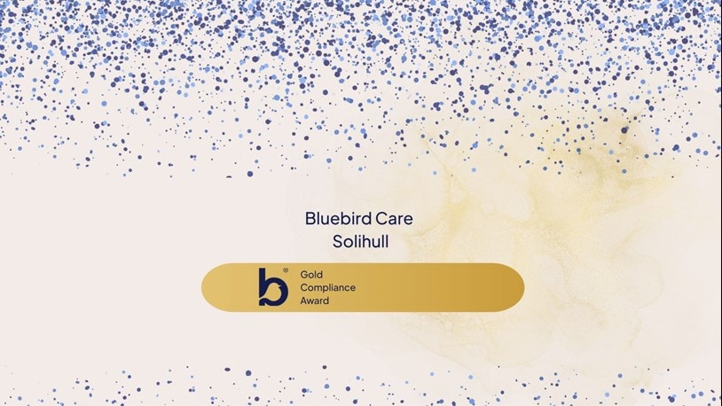 Bluebird Care Solihull awarded gold compliance status