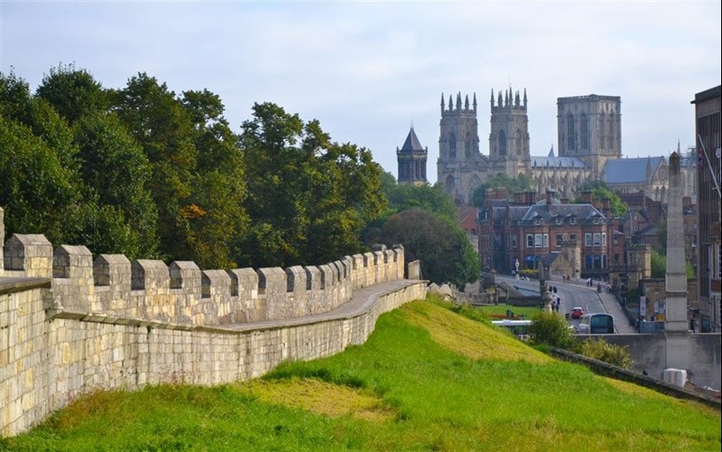 city walls