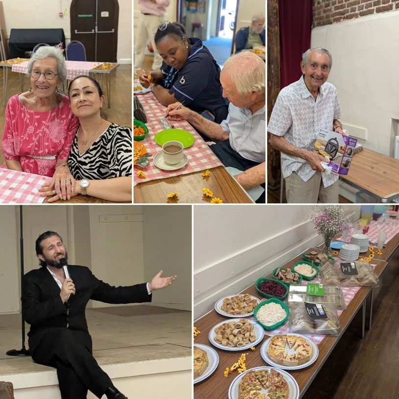 Afternoon with our Care Community in Thorpe Village hall