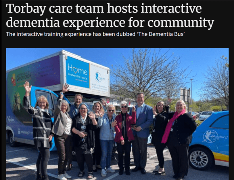 Dementia Simulator returns to Torbay and Totnes September 2026