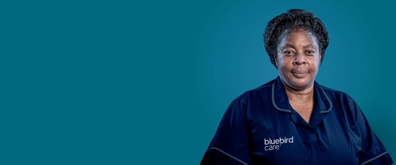 female Care Expert in uniform