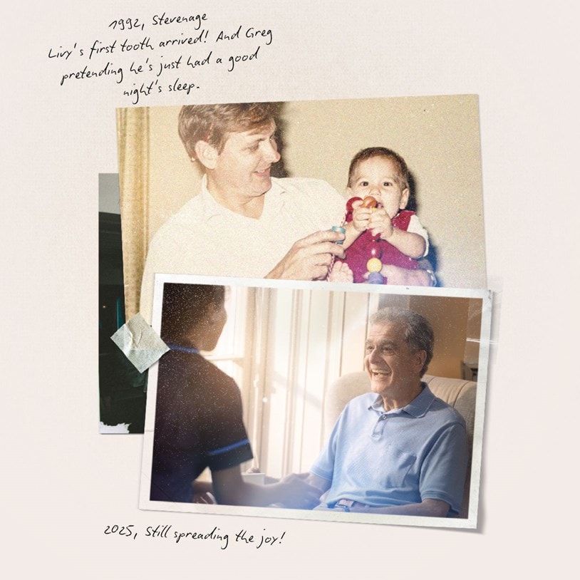 Memory lane campaign with 2 images