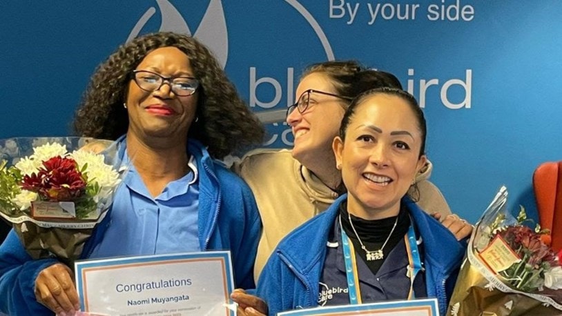 Bluebird Care | Elmbridge, Runymede & Spelthorne | Carer of the Year 2023 award!